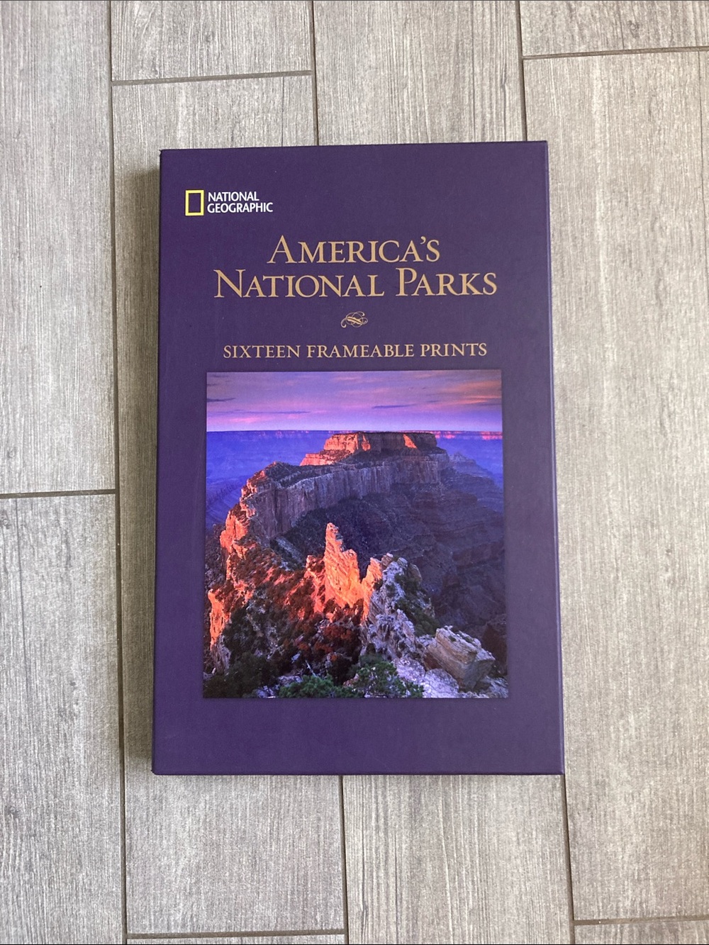 National Geographic America's National Parks Photography 16 Print Box Set